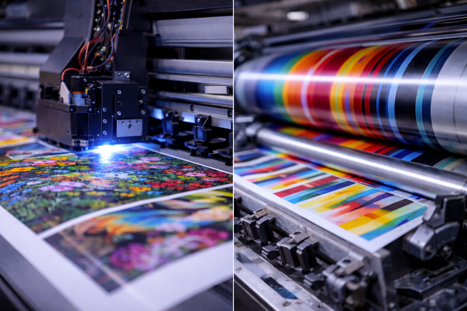 Impresión digital vs offset: ¿qué opción te conviene más?