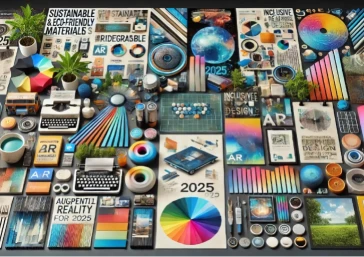 Tendencias de diseño gráfico para 2025