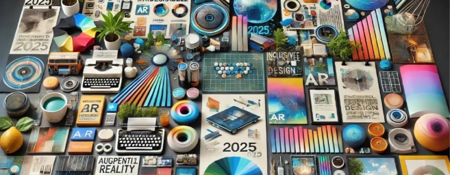 Tendencias de diseño gráfico para 2025