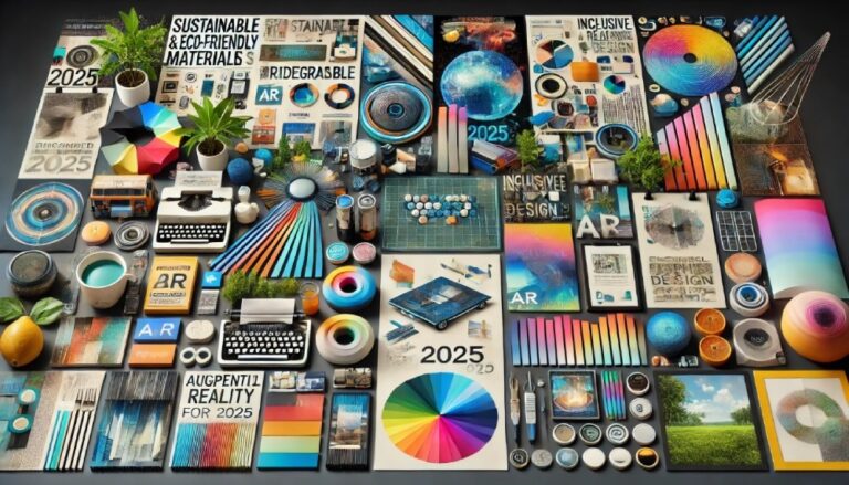 Tendencias de diseno grafico para 2025